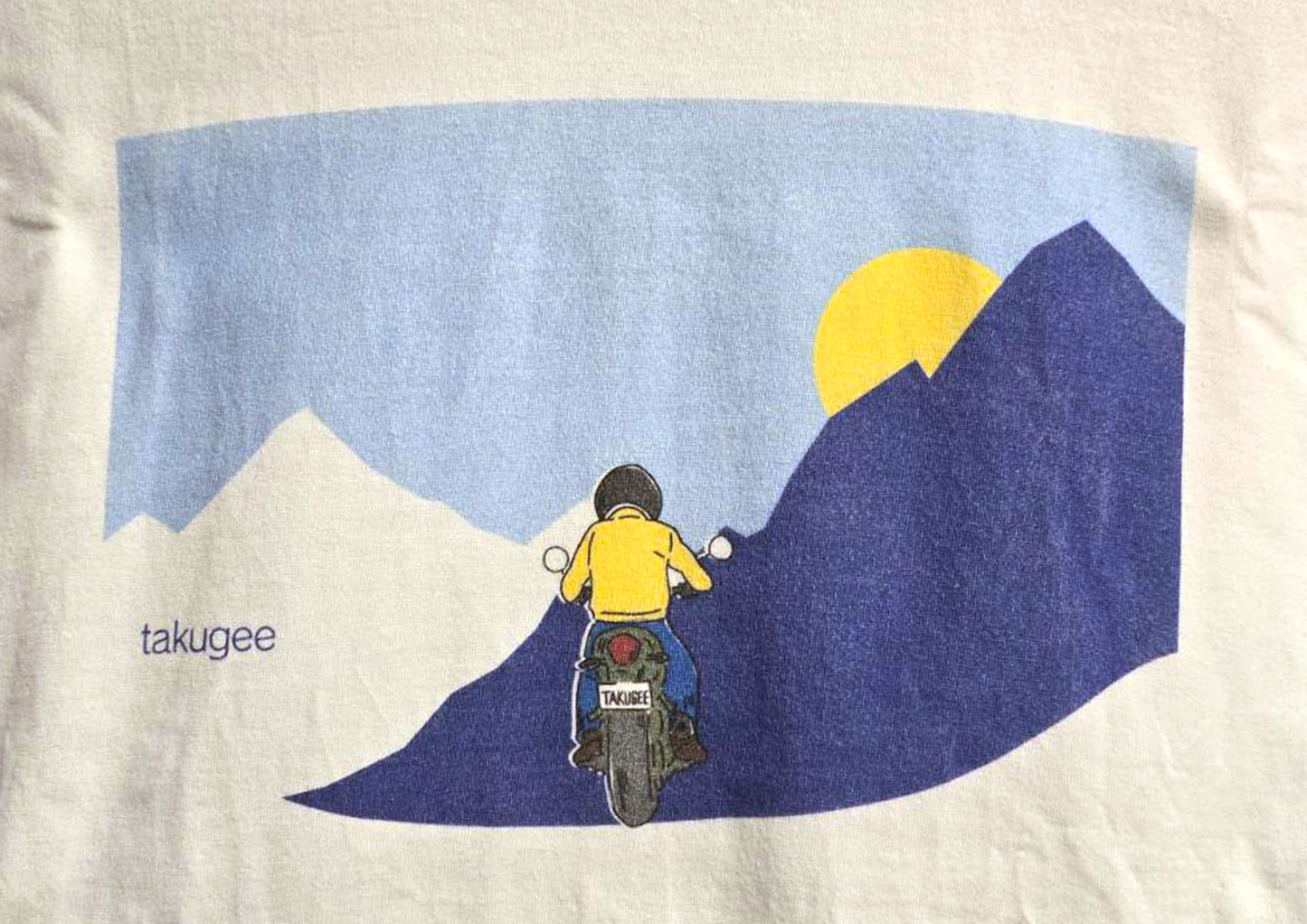 【期間限定 / 受注生産】「マウンテンなバイク」6.2オンス ロングTシャツ