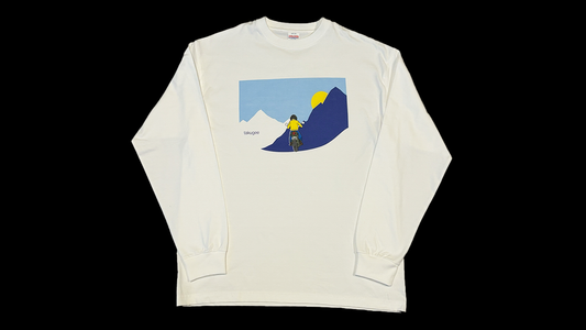 【期間限定 / 受注生産】「マウンテンなバイク」6.2オンス ロングTシャツ