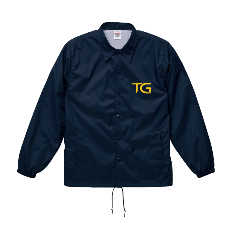 TGロゴ コーチジャケット